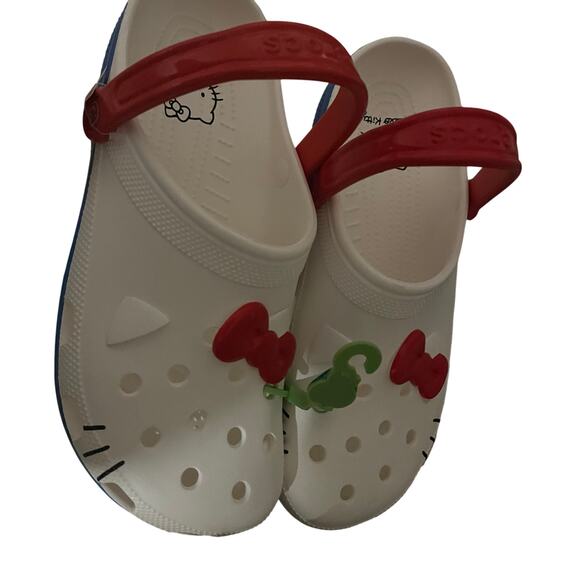 Crocs Adult Hello Kitty I AM Classic Clogs NEW Mens Size 12 - Picture 1 of 5